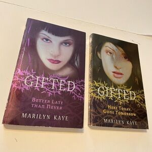 Gifted Collection Lot Of 2 Better Late Than Never; Here Today, Gone Tomorrow